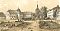 Oberellen/bei Eisenach, Farblithographie von R. Weibezahl