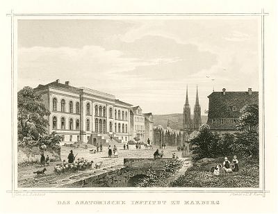 Marburg - Stahlstich Rohbock/Kurz