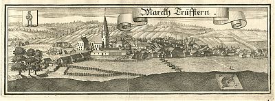 Triftern : Kupferstich von Michael Wening, 1723
