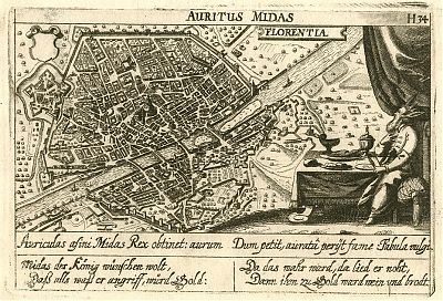 Florenz (Planansicht) : Meissner Schatzkästlein